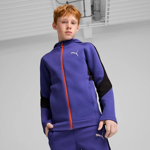 PUMA EVOSTRIPE Hoodie for store barn – Kle deg kult og komfortabelt i dag!